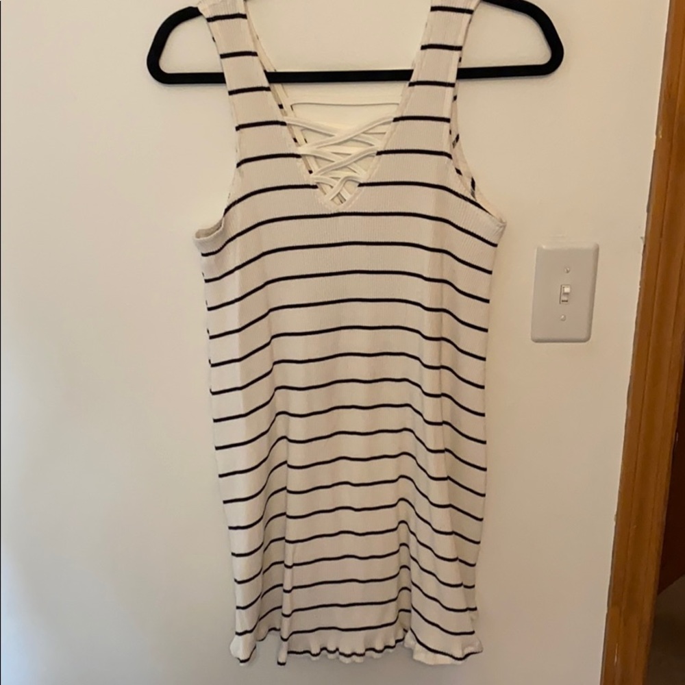 Ribbed Tank Dress